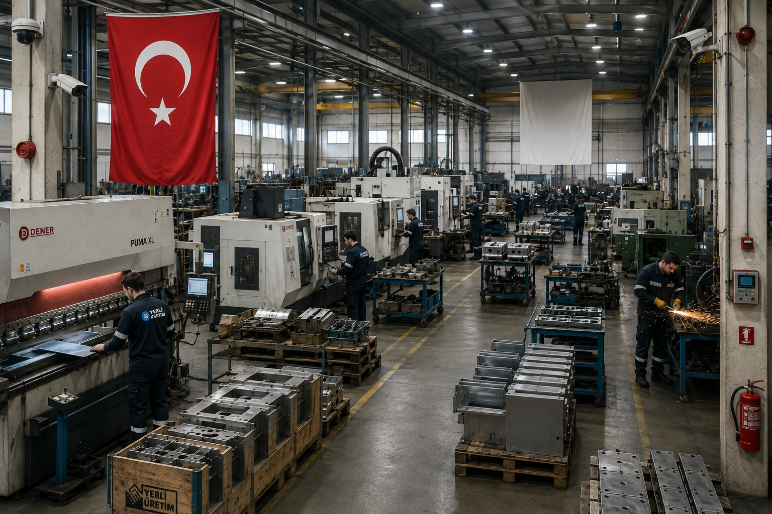 Fabrika, Üretim ve Otomotiv Tesisleri